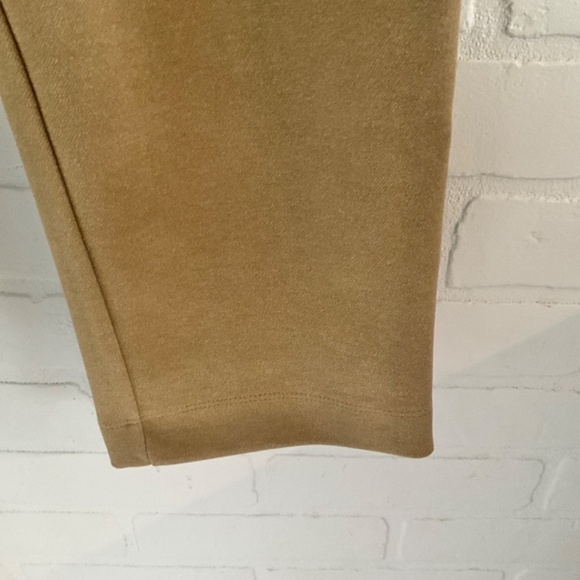 OAK+FORT Women’s Lounge pants Minimalist Faux Suede Camel/Tan Sz S - Picture 16 of 16